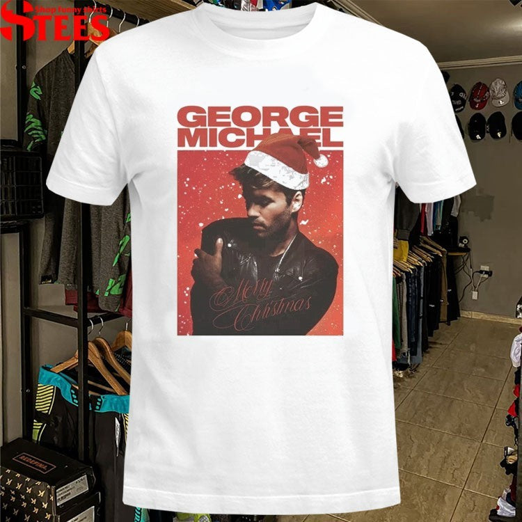 George Michael Merry Christmas T-shirts