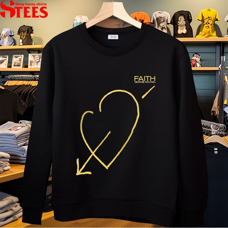 George Michael The Faith Tour Heart T-shirts
