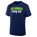 Go Hawks Fuck Ice Shirt