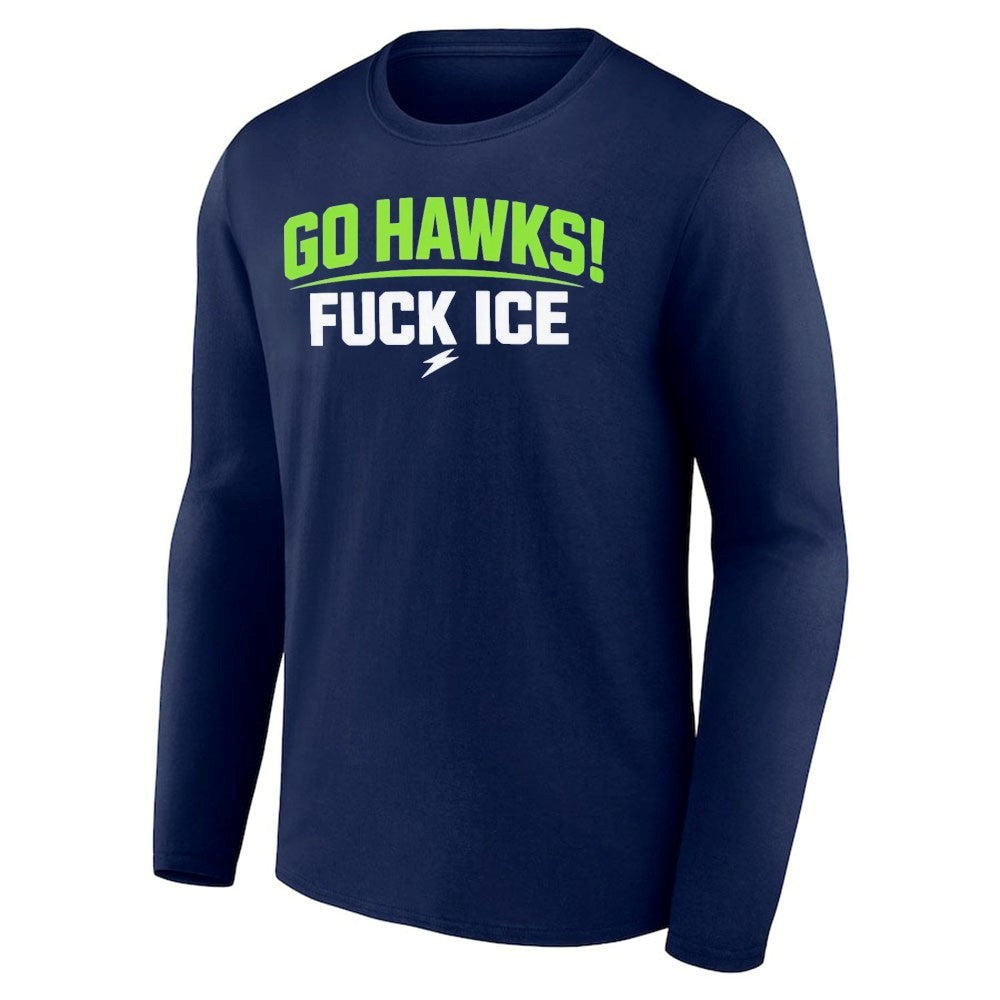 Go Hawks Fuck Ice Shirt