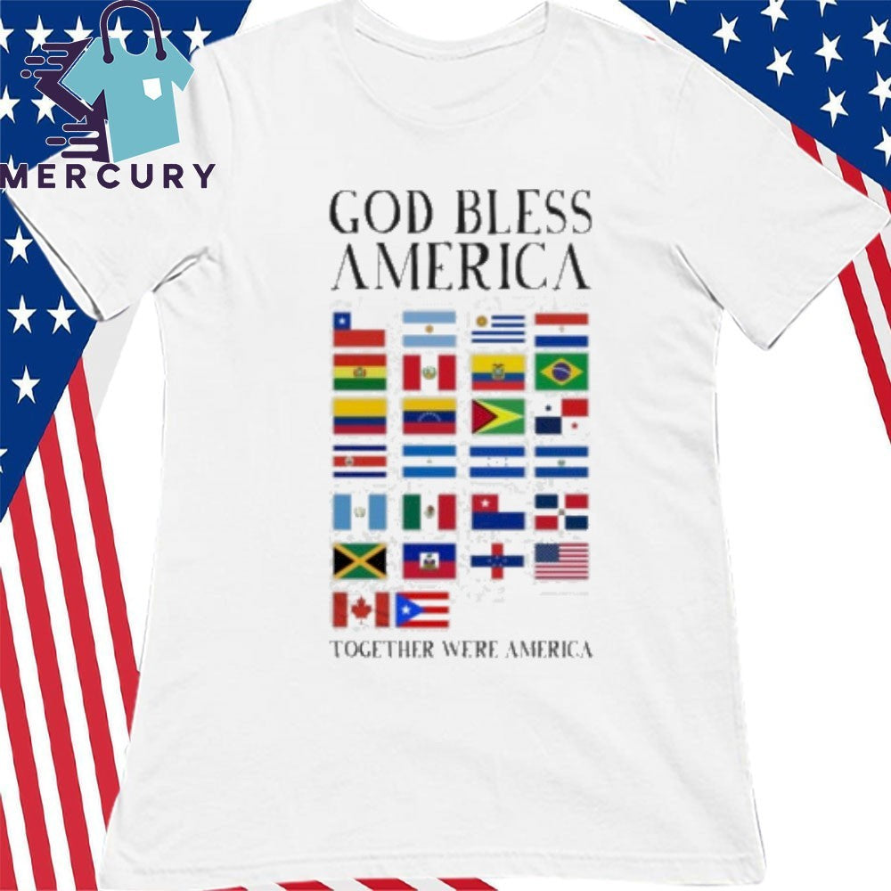 God Bless America Together We’re America Benito Bowl Shirt