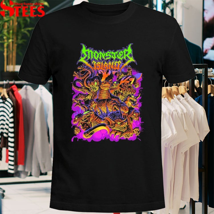 Godzilla Monster Island Metalcropolis T-shirts