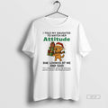 Official Golden Retriever I Told My Daughter To Watch Her Attitude Christmas T-Shirts, Hoodie, Sweatshirt | CoreVibeTees.com