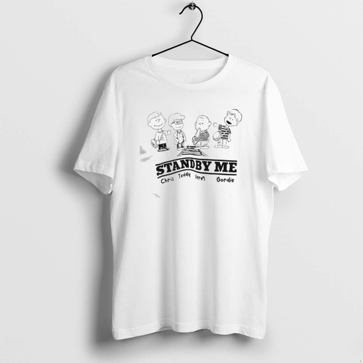 Official Gordie Chris Teddy Vern Stand By Me Movie Graphic T-Shirts, Hoodie, Sweatshirt | CoreVibeTees.com
