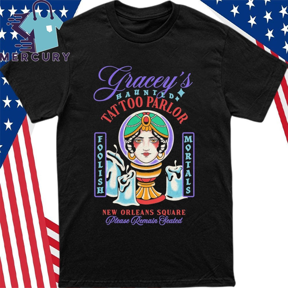 Gracey’s Haunted Tattoo Parlor Leota Variant Shirt