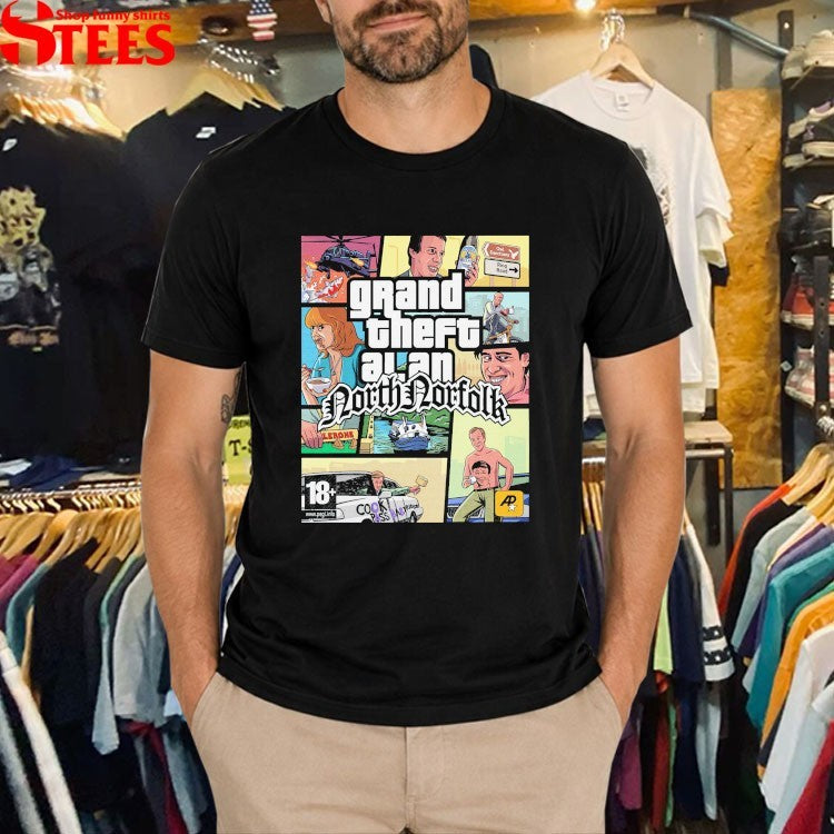 Grand Theft Alan North Norfolk T-shirts