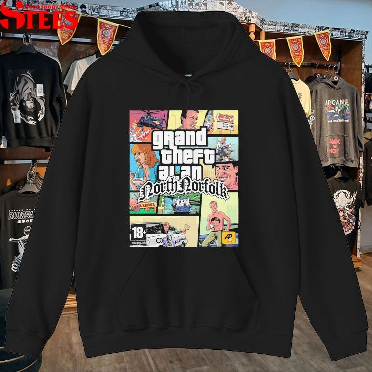 Grand Theft Alan North Norfolk T-shirts