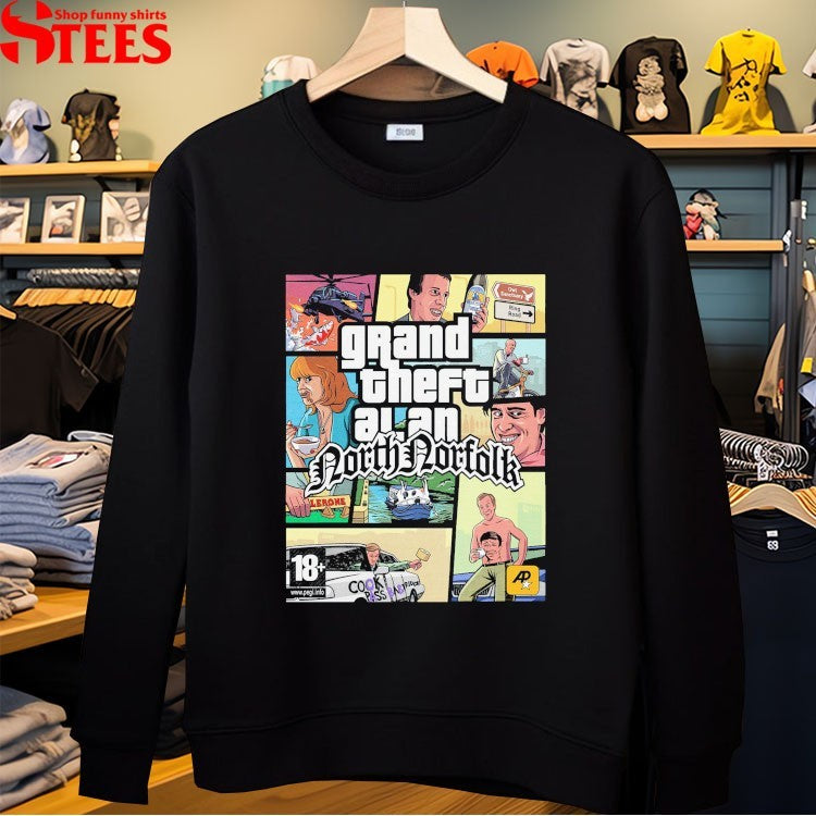 Grand Theft Alan North Norfolk T-shirts