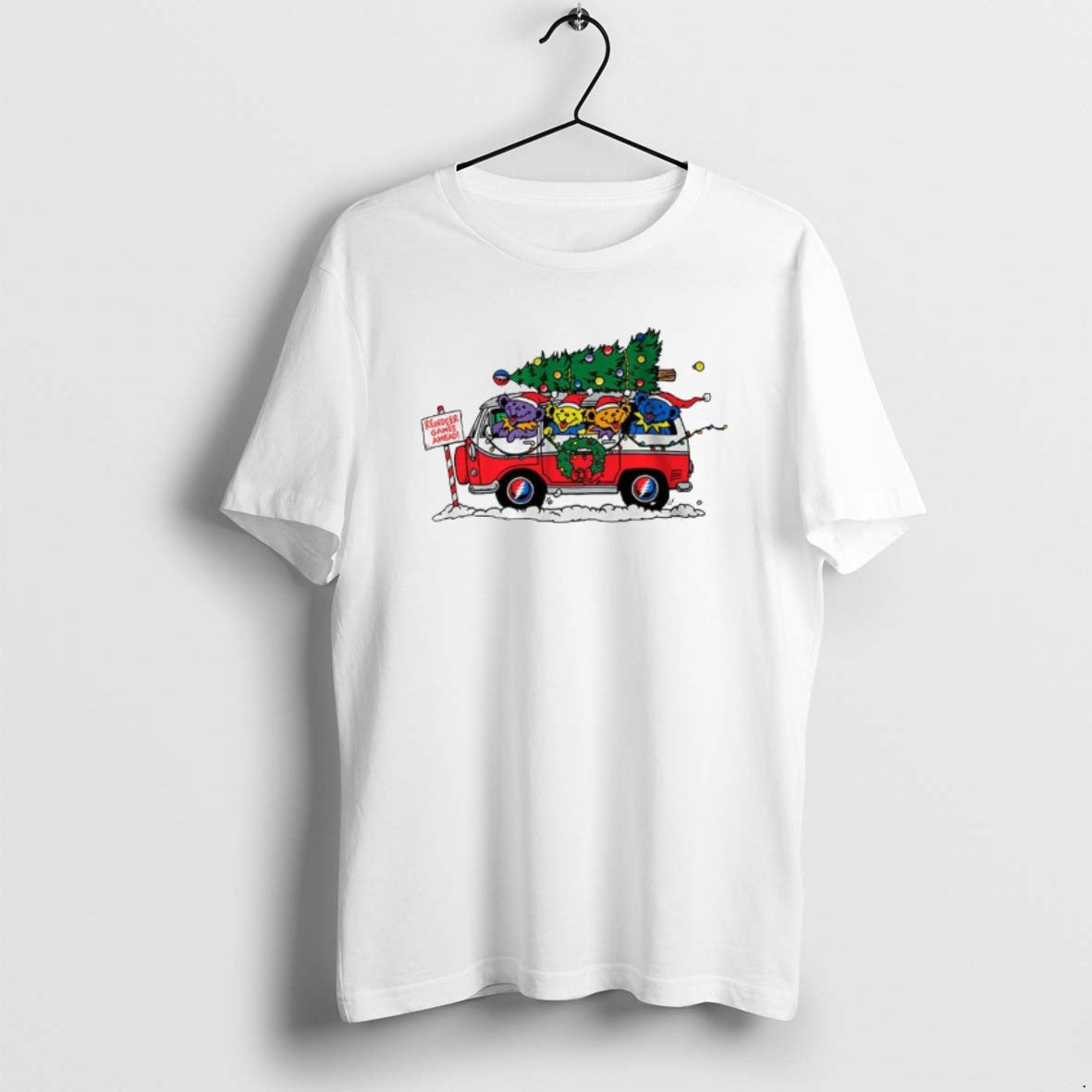 Official Grateful Dead Steal Your Christmas Tree Reindeer Games Ahead T-Shirts, Hoodie, Sweatshirt | CoreVibeTees.com