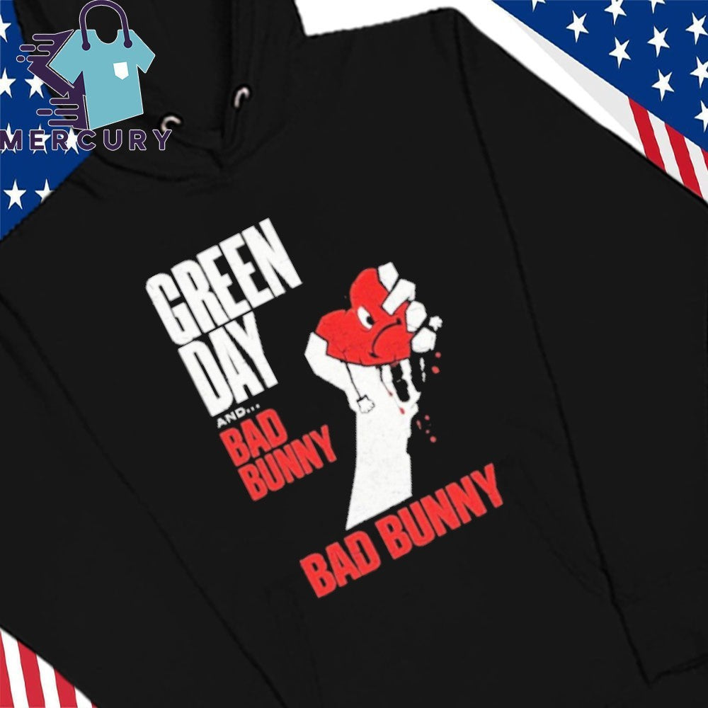 Green Day X Bad Bunny Shirt