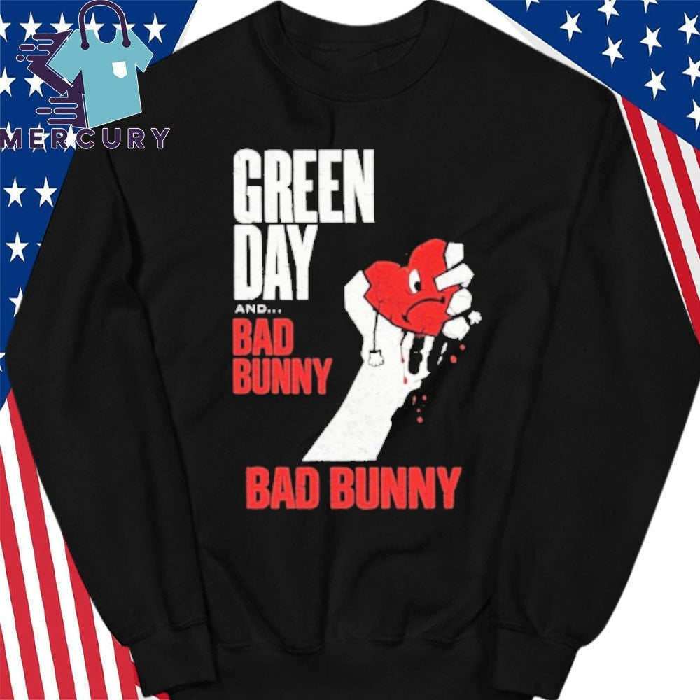 Green Day X Bad Bunny Shirt