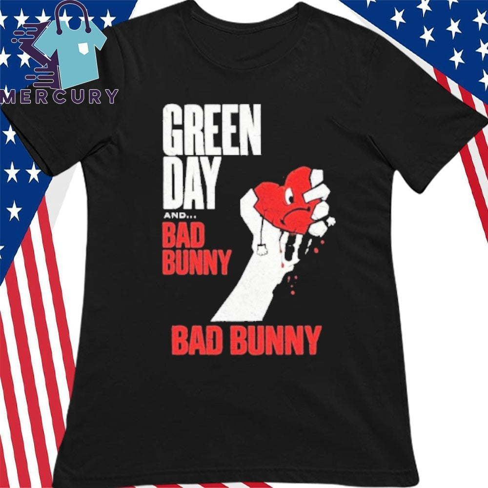 Green Day X Bad Bunny Shirt