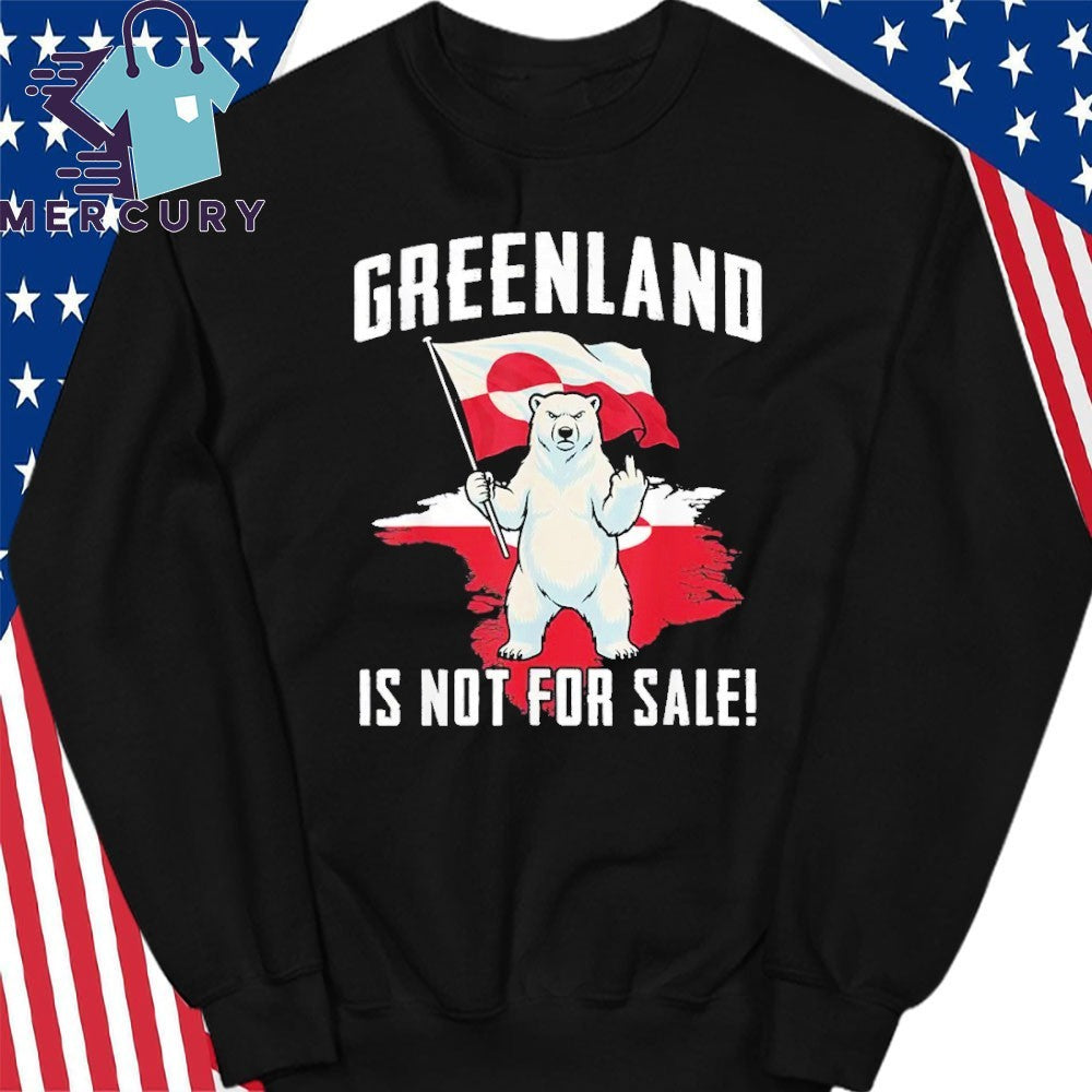 Greenland Is Not For Sale Love Greenland Support Greenlander Shirt