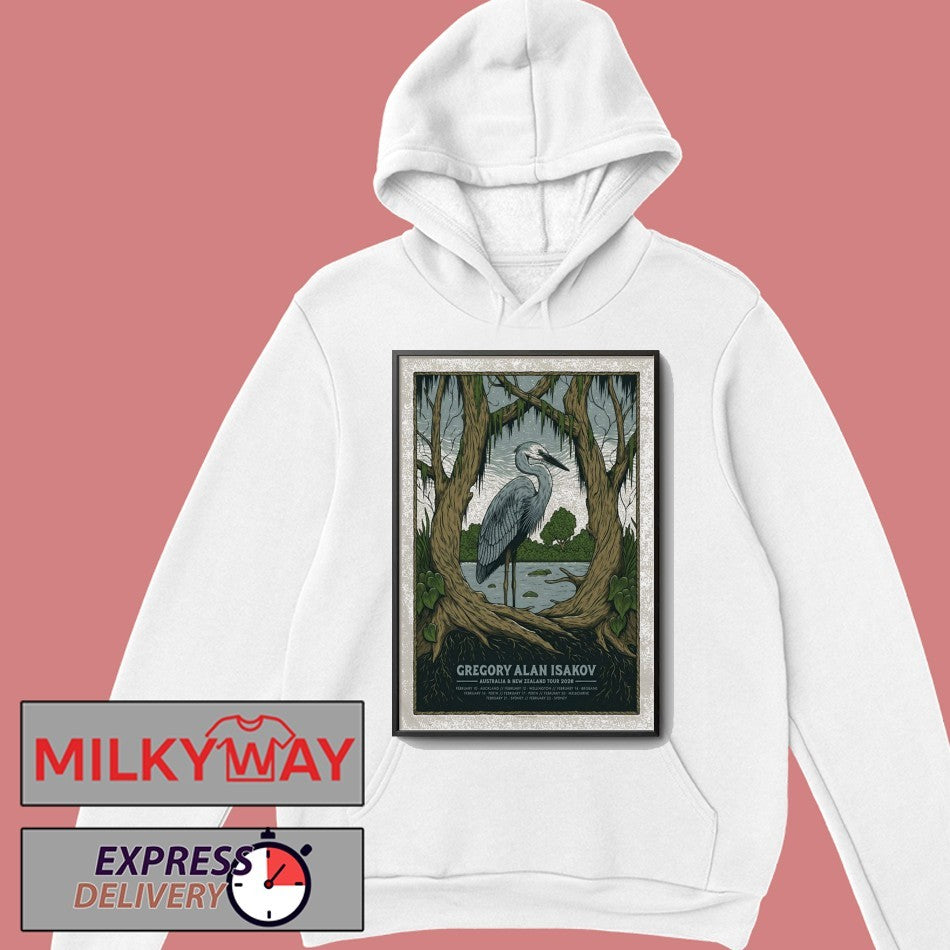 Gregory Alan Isakov 2026 Australia And New Zealand Tour Poster shirt