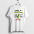 Official Grinch 12 Days Of Nursing And A Nurse Who Really Needs To Pee T-Shirts, Hoodie, Sweatshirt | CoreVibeTees.com