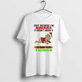 Official Grinch Just Because Im Awake Doesnt Mean Im Ready To Do Things T-Shirts, Hoodie, Sweatshirt | CoreVibeTees.com