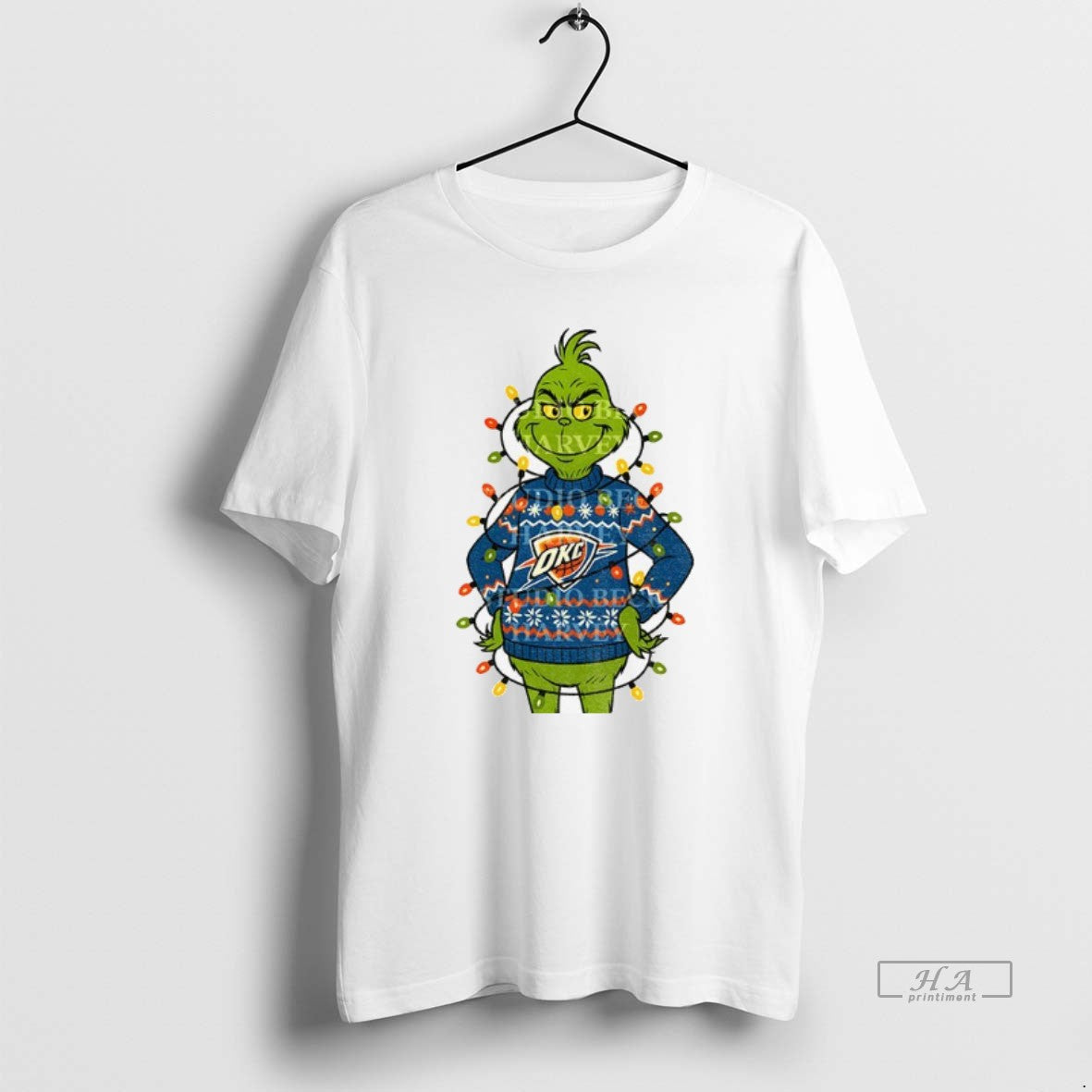 Official Grinch Oklahoma City Thunder Nba Basketball Christmas In Oklahoma T-Shirts, Hoodie, Sweatshirt | CoreVibeTees.com