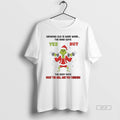 Official Grinch Growing Old Is Hard Work The Mind Says Yes Christmas T-Shirts, Hoodie, Sweatshirt | CoreVibeTees.com