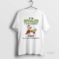 Official Grinch If Im Spoiled Its My Grandmas Fault Christmas T-Shirts, Hoodie, Sweatshirt | CoreVibeTees.com