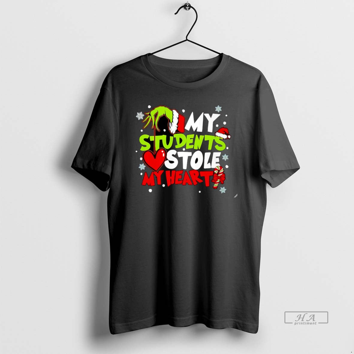 Official Grinch My Students Stole My Heart Christmas Christmas T-Shirts, Hoodie, Sweatshirt | CoreVibeTees.com