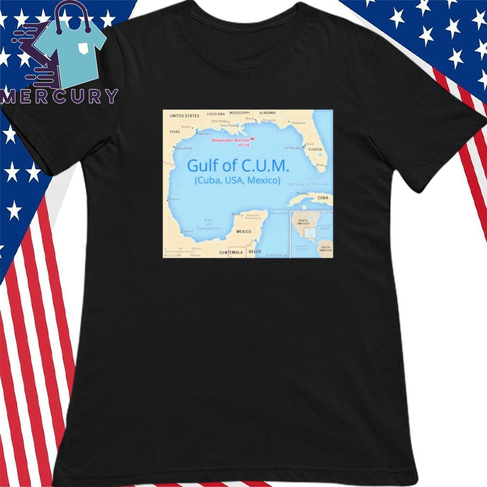 Gulf of C.U.M. Cuba, USA, Mexico Shirt