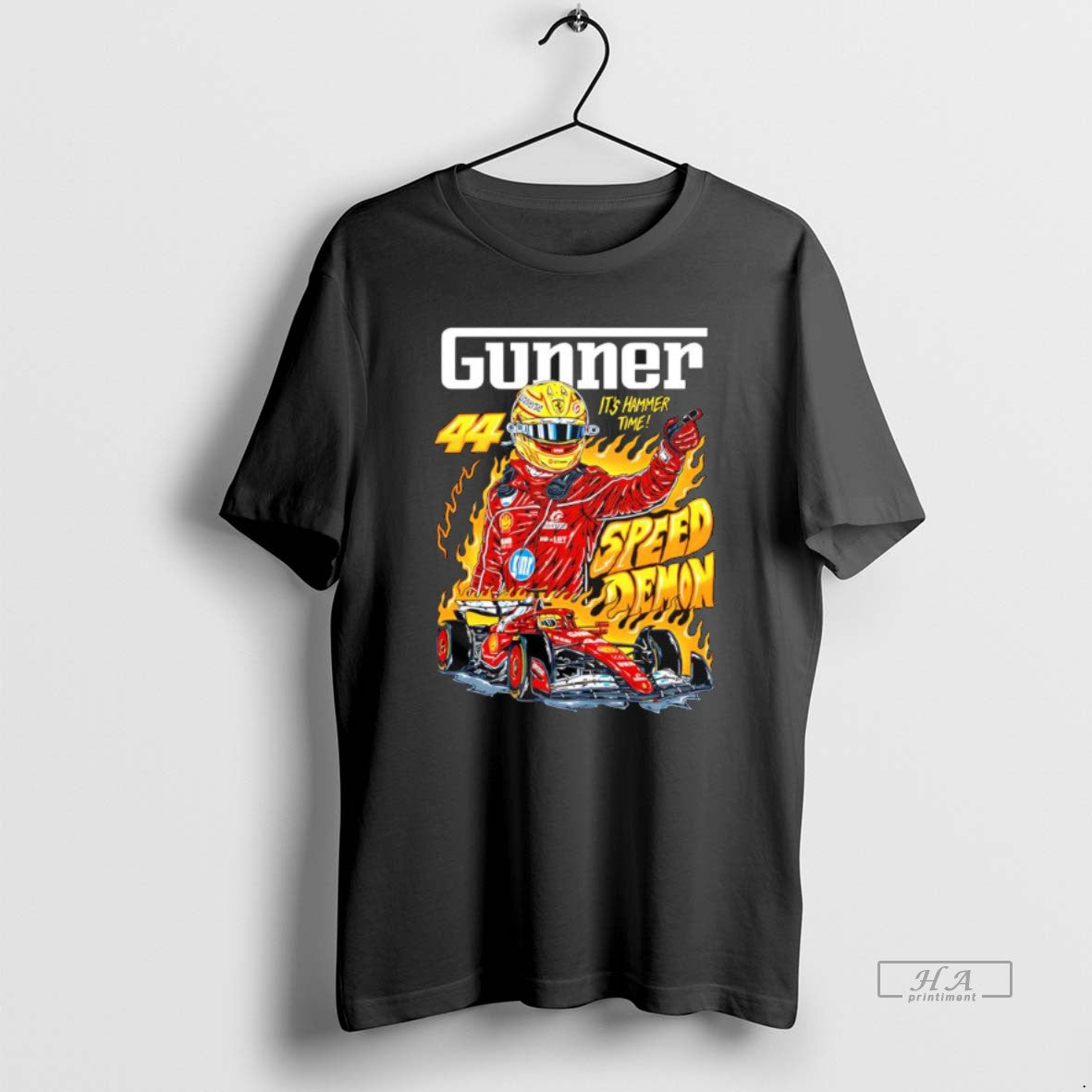 Official Gunner Speed Demon 44 Lewis Hamilton Its Hammer Time T-Shirts, Hoodie, Sweatshirt | CoreVibeTees.com