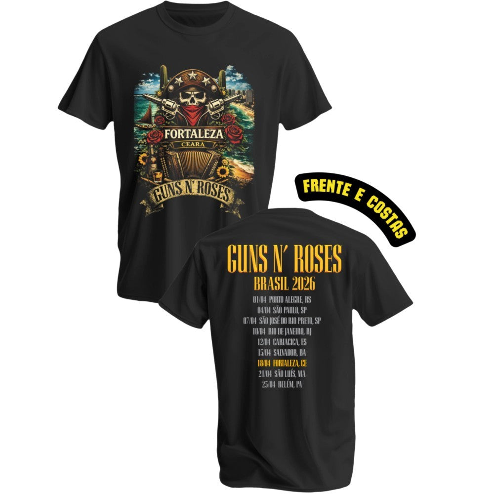 Guns N’ Roses Fortaleza World Tour 2026 Shirt
