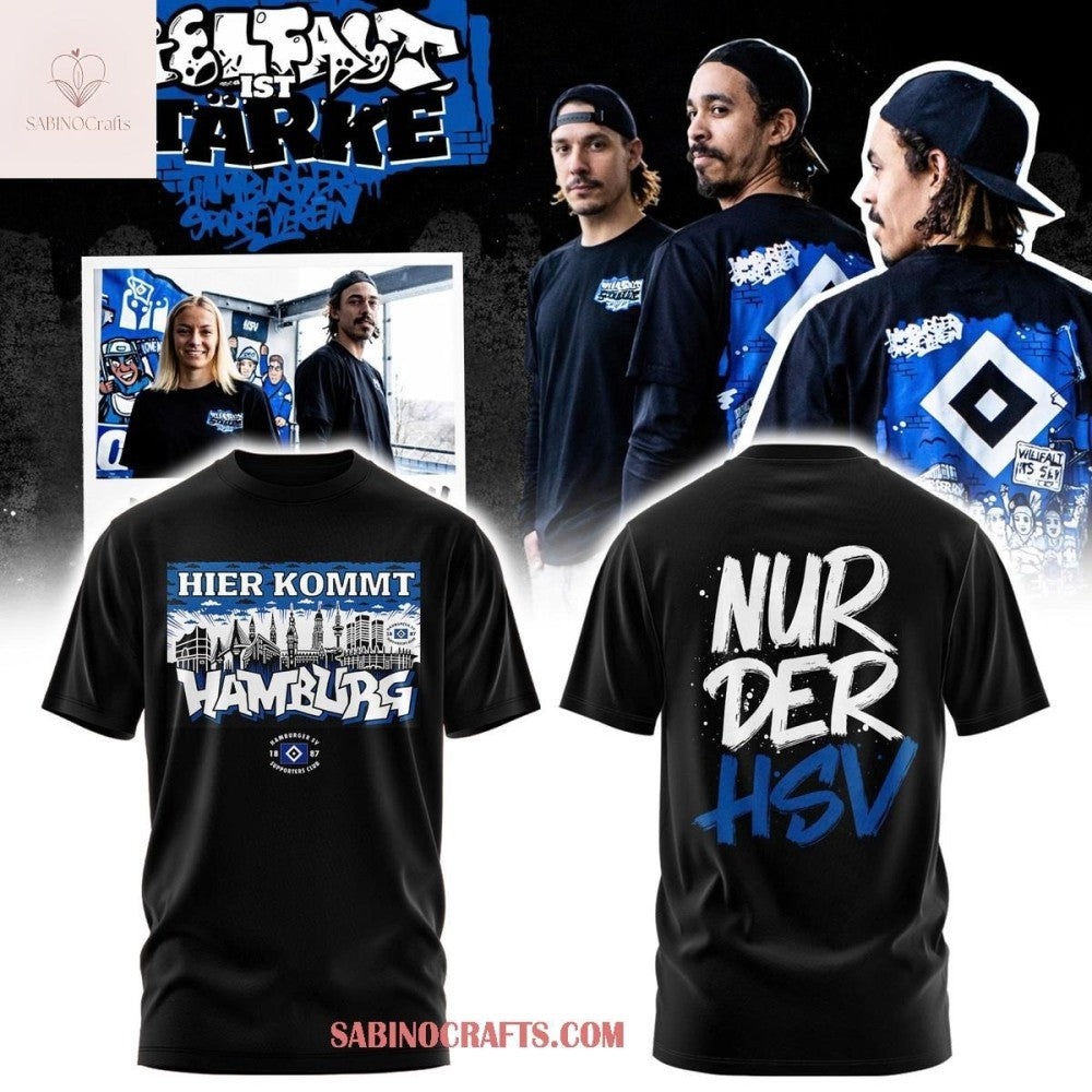 Hamburger SV Hier Kommt Hamburg 2026 Nur Der HSV Shirt