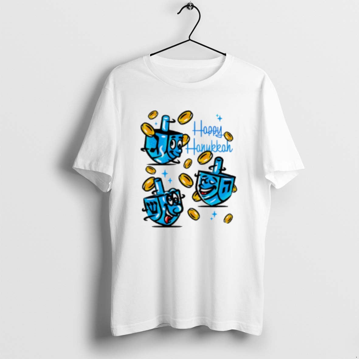 Official Happy Hanukkah Here Comes Hanukkah 2025 T-Shirts, Hoodie, Sweatshirt | CoreVibeTees.com