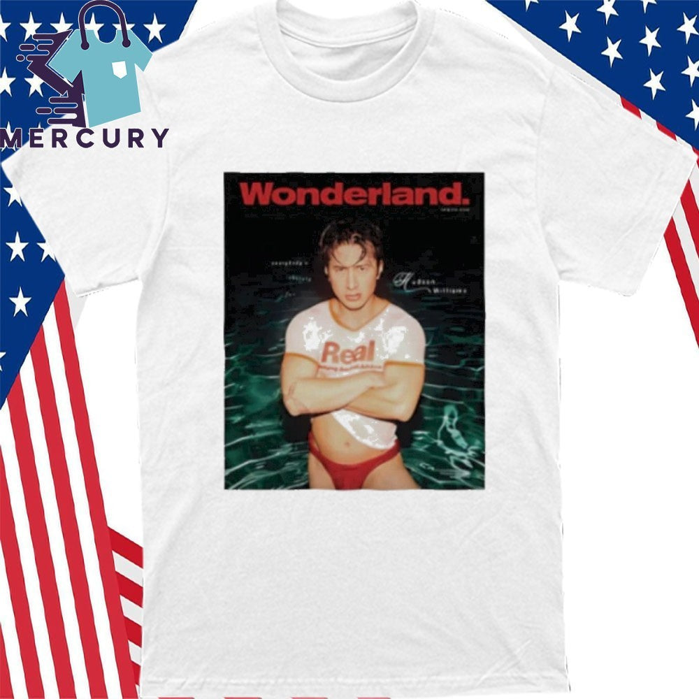 Heated Rivalry Hudson Williams Wonderland Magazine Spring 2026 Cover Shirt