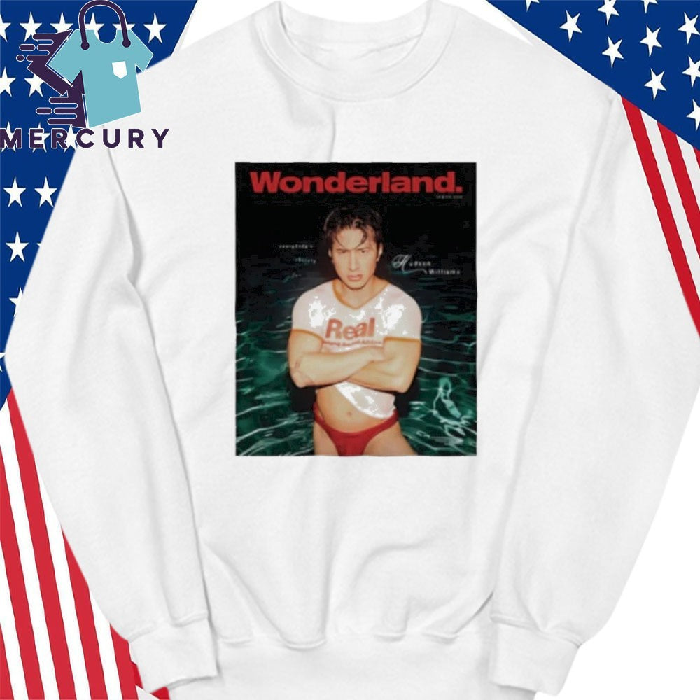 Heated Rivalry Hudson Williams Wonderland Magazine Spring 2026 Cover Shirt