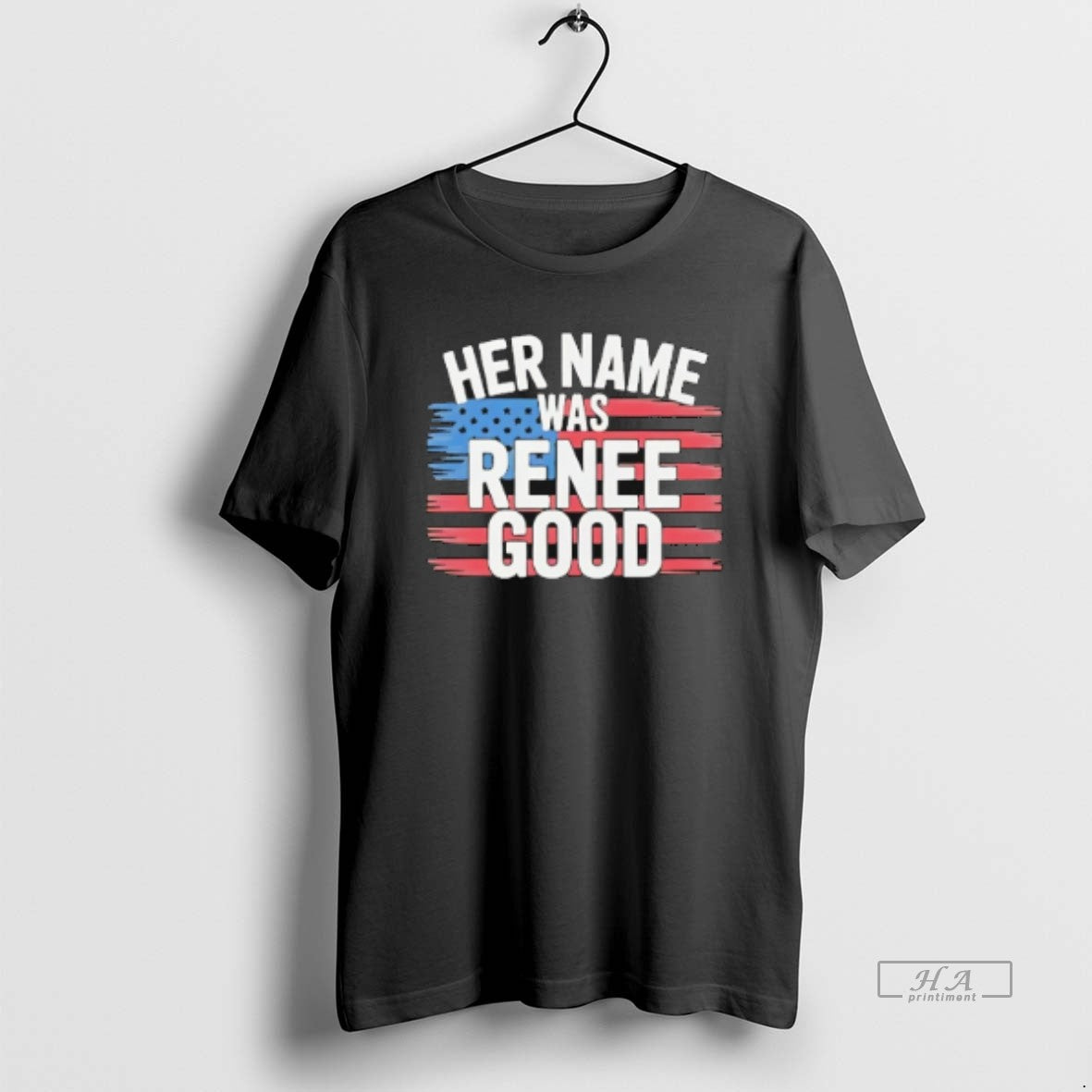 Official Her Name Was Renee Good Usa Flag T-Shirts, Hoodie, Sweatshirt | CoreVibeTees.com