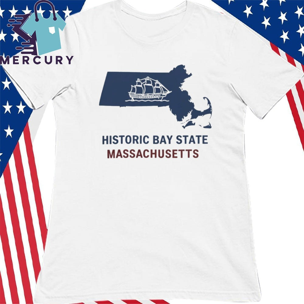 Historic bay state Massachusetts Shirt