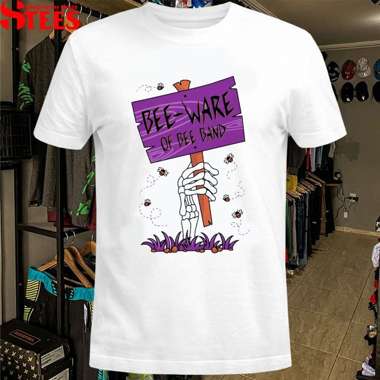 Honey Revenge Be Ware Of Bee Band Spooky Sign T-shirts