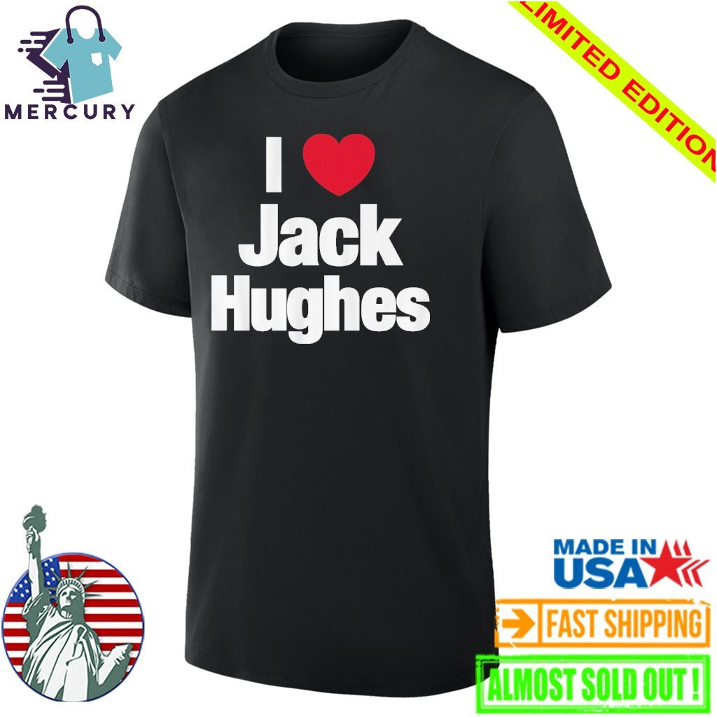 I Heart Jack Hughes Shirt