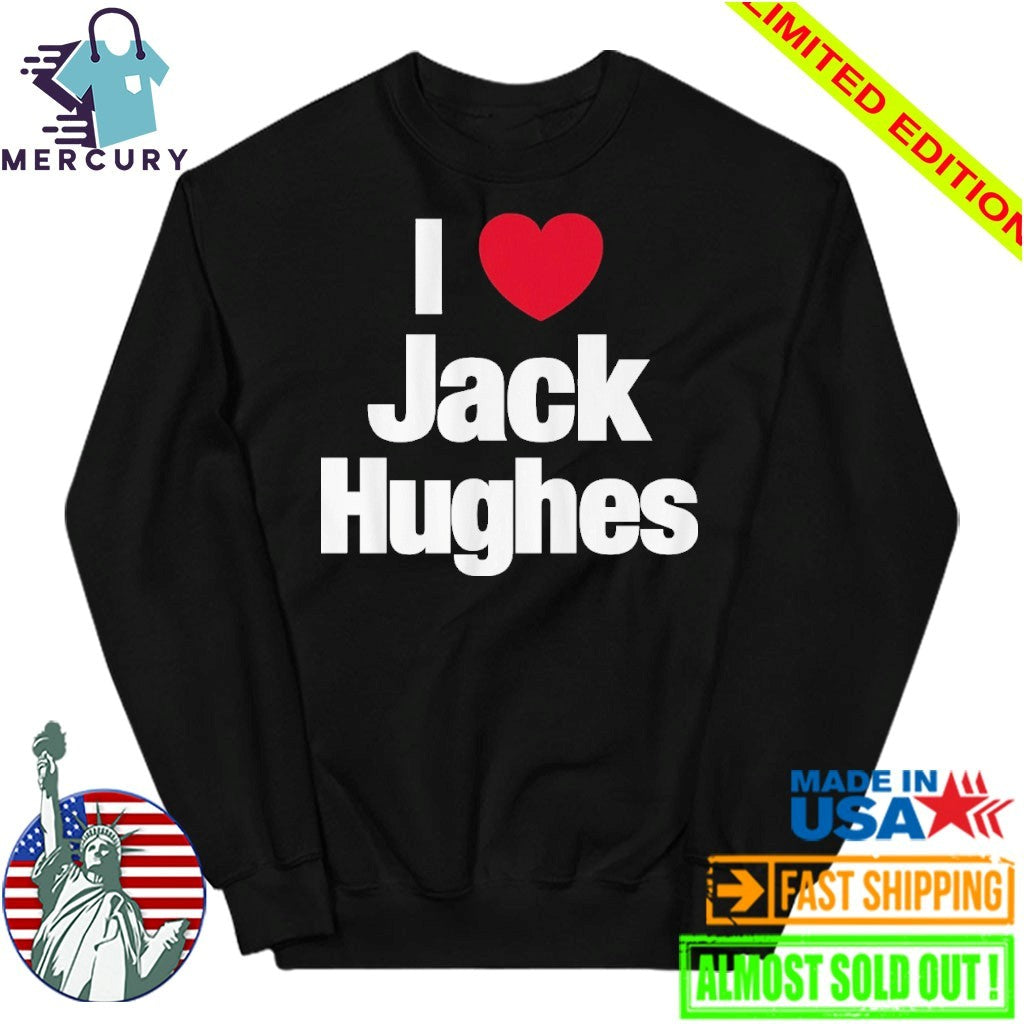 I Heart Jack Hughes Shirt