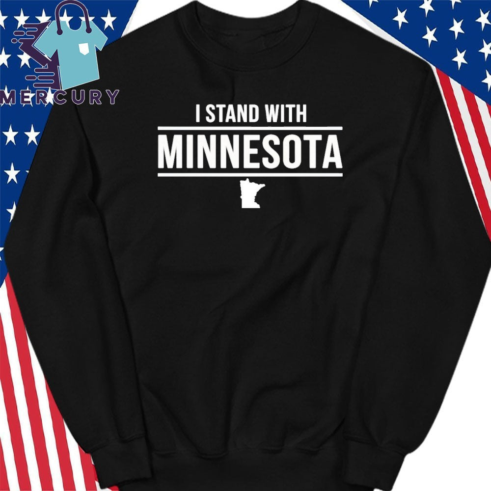 I Stand With Minnesota State Pride Supporter Shirt