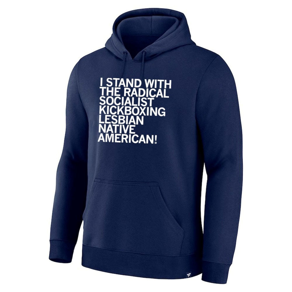 I Stand With The Radical Kickboxing Lesbian Native American Shirt