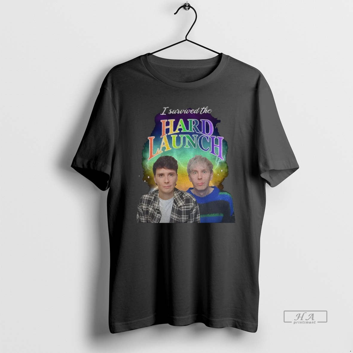 Official I Survived The Hard Launch Dan And Phil Phan T-Shirts, Hoodie, Sweatshirt | CoreVibeTees.com