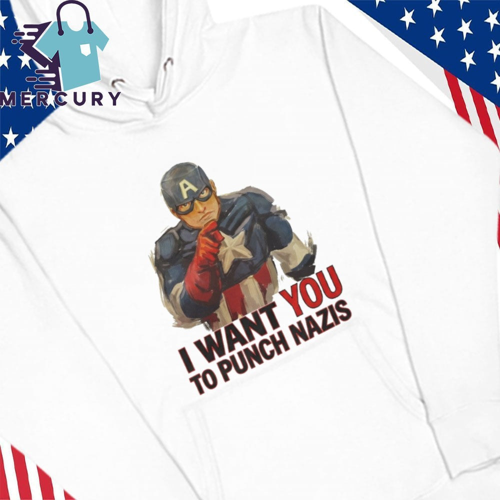 I Want You To Punch Nazis Shirt