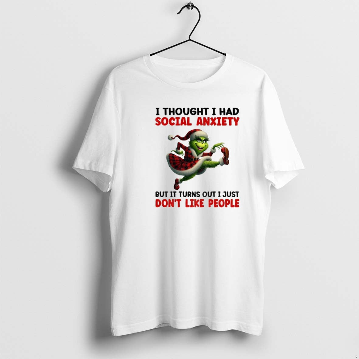 Official I Thought I Had Social Anxiety But It Turns Out I Just Dont Like T-Shirts, Hoodie, Sweatshirt | CoreVibeTees.com