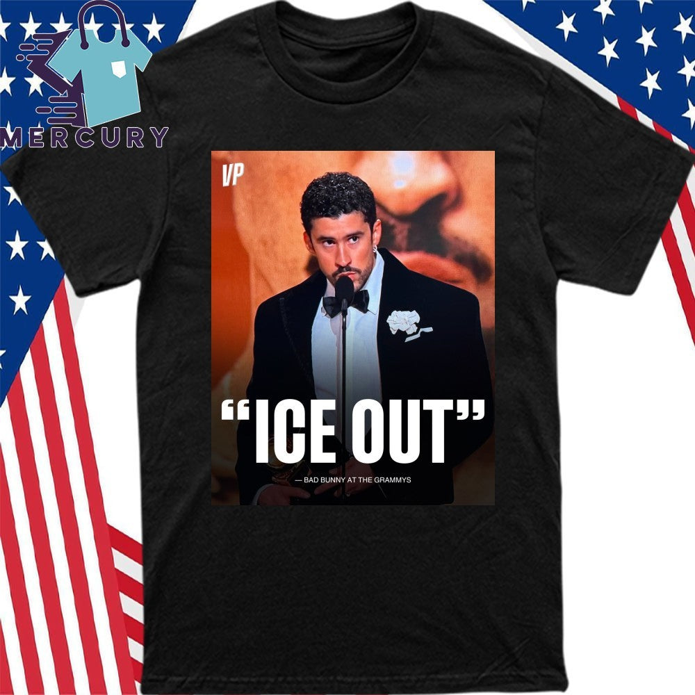 ICE Out Bad Bunny Grammys Shirt