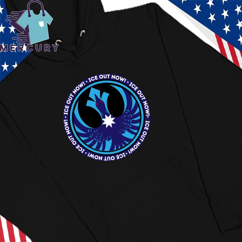 ICE Out Now Minnesota Rebel Loon Shirt