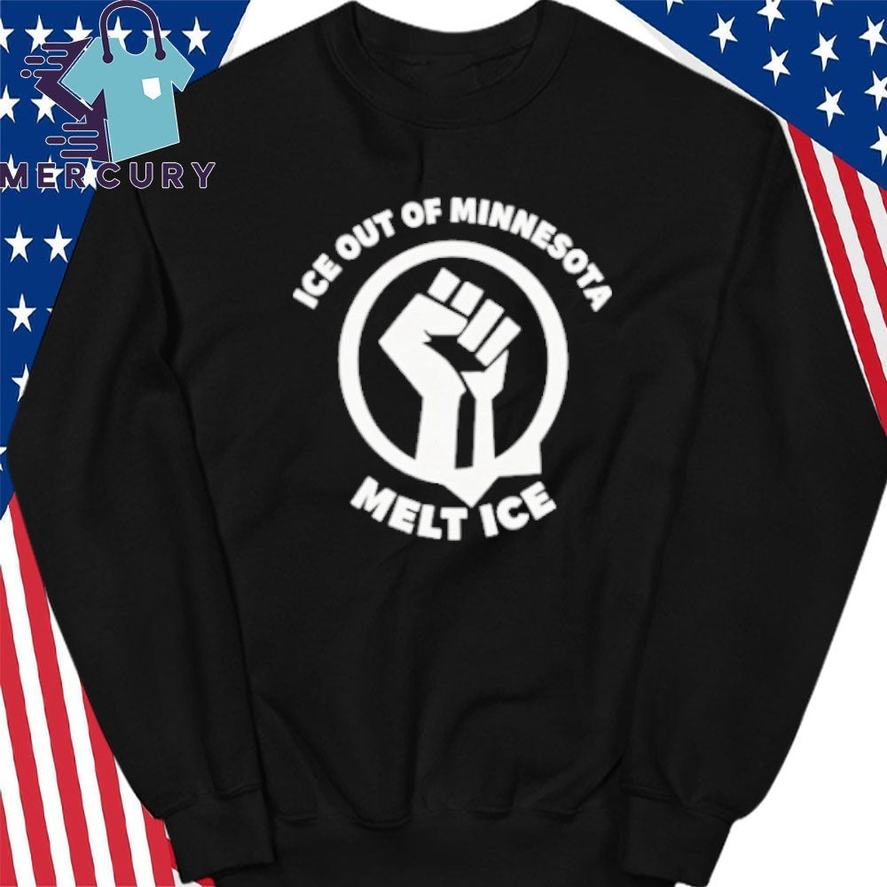 ICE Out Of Minnesota Melt ICE Shirt