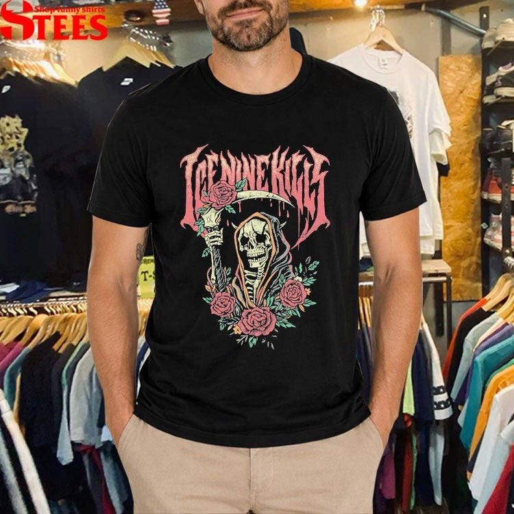 Ice Nine Kills Grim Reaper Tattoo T-shirts