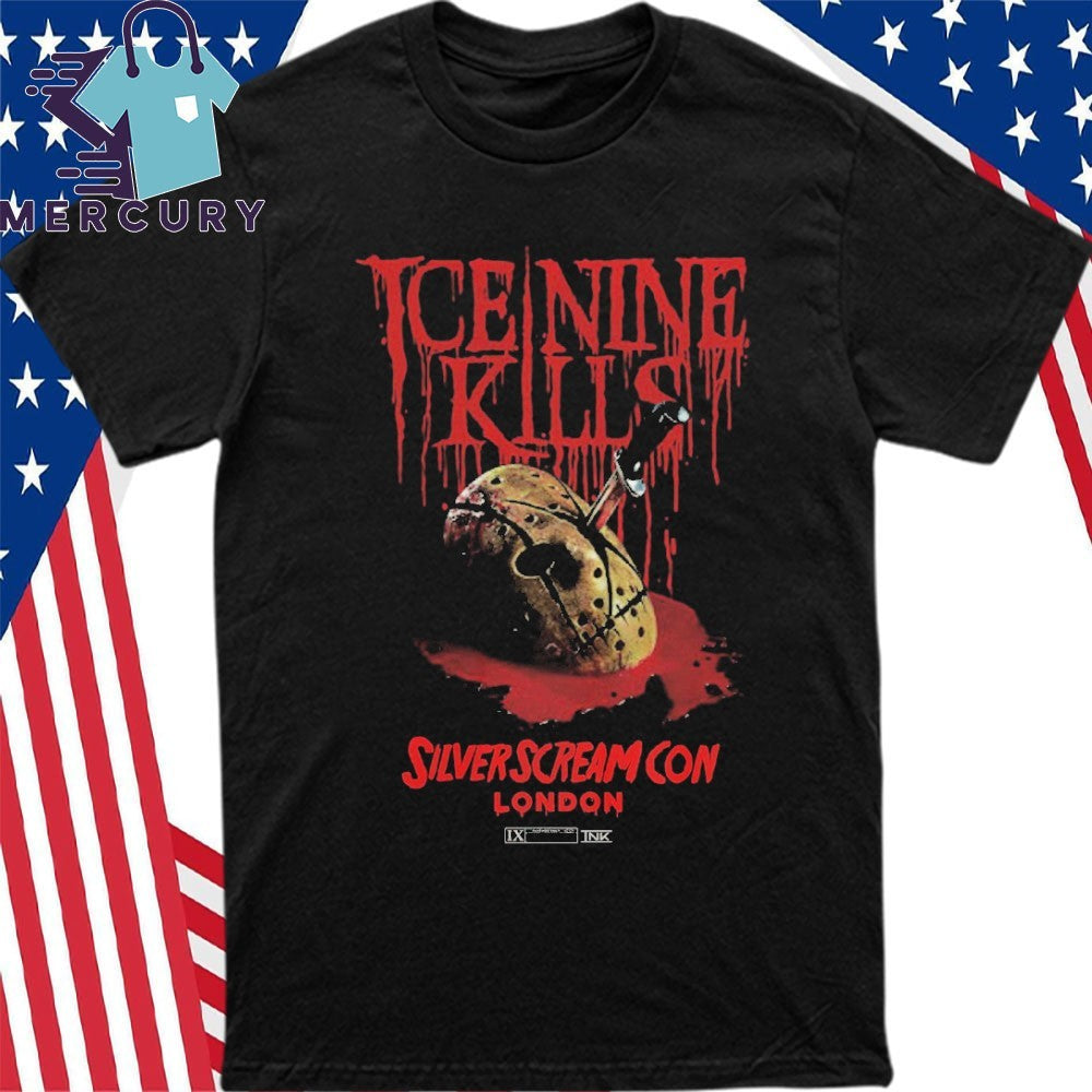 Ice Nine Kills Silver Scream Con London Shirt