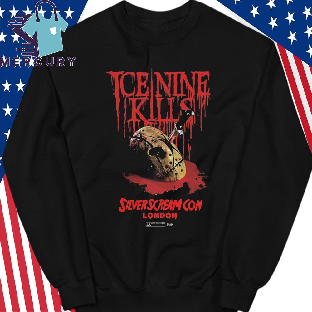 Ice Nine Kills Silver Scream Con London Shirt