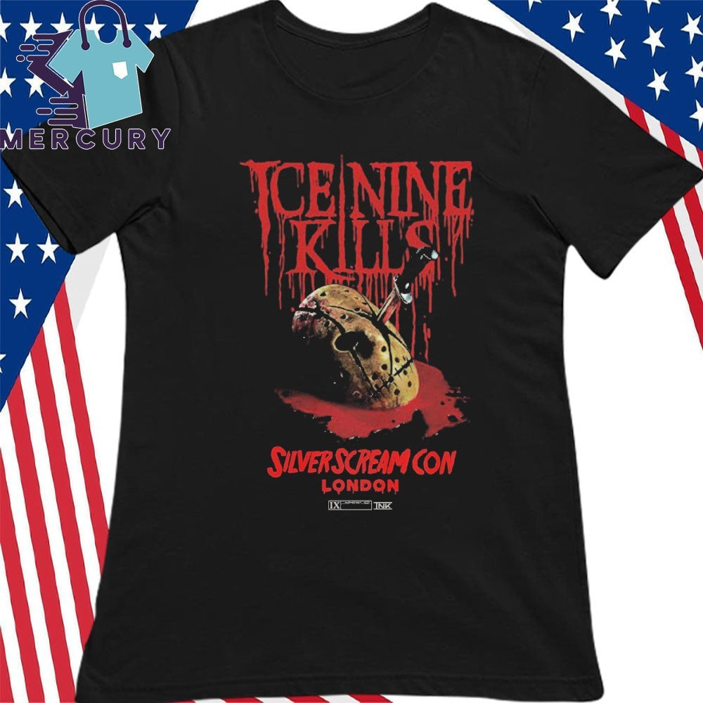 Ice Nine Kills Silver Scream Con London Shirt