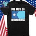 Ice Out Of Minnesota Flag Shirt