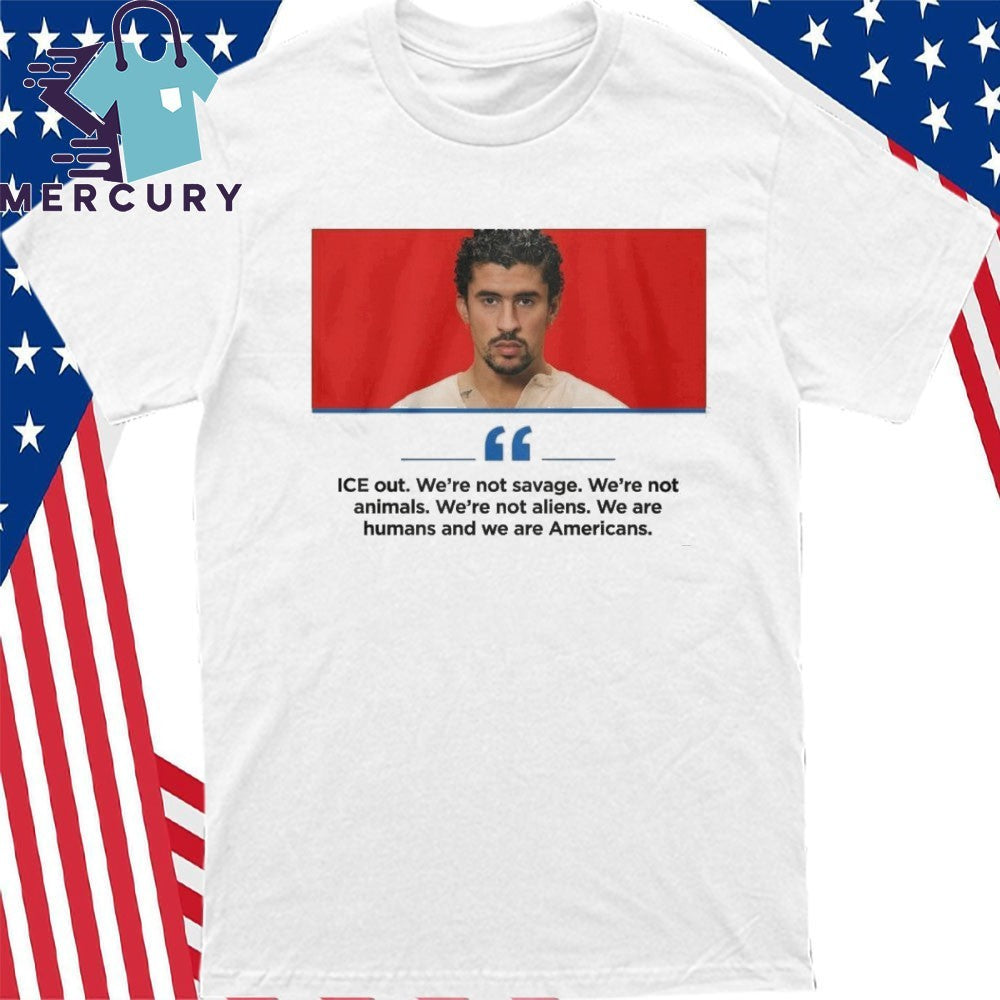 Ice Out Were Not Savage Were Not Animals Shirt